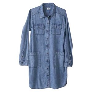 Kavu Womens Wahalla Shirt Dress in Washed Out Size XXS Long Sleeve Knee Length